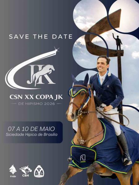 CSN XX Copa JK de Hipismo 2026 já tem data confir