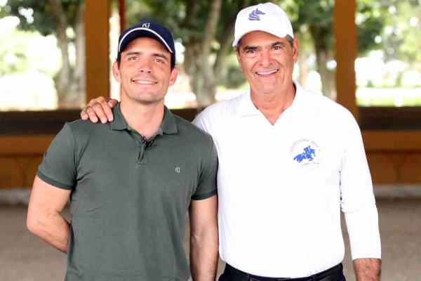 Clínica com cavaleiro olímpico  Stephan Barcha re