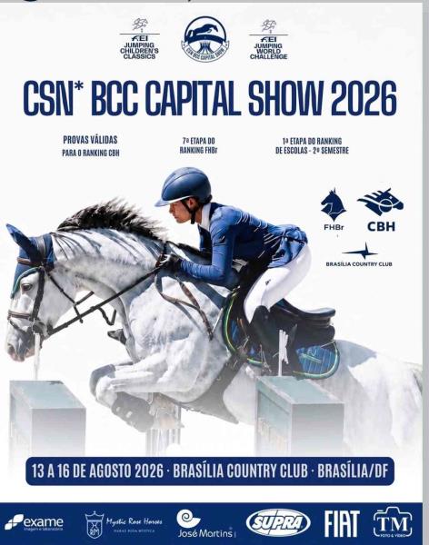 CSN* BCC Capital Show 2026 movimenta Brasília com