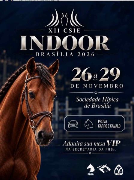 Indoor Brasília 2026 acontece de 26 a 29 de novem