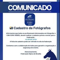 Cadastro de Fotogra