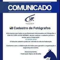 Cadastro de Fotógra
